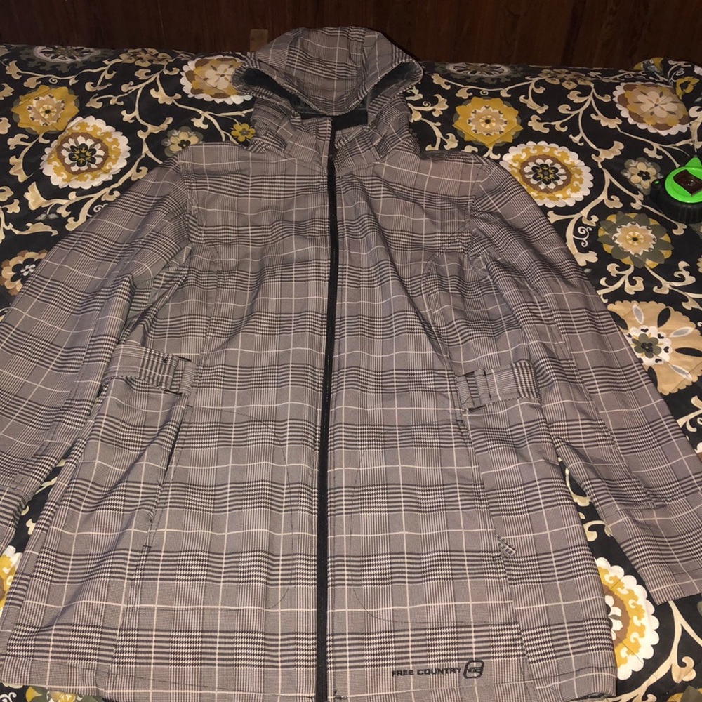 Free County rain coat